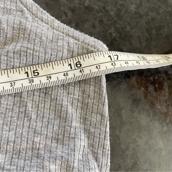 The Moon grey stretchy sleeveless cutout Dress size Medium - Picture 6 of 9